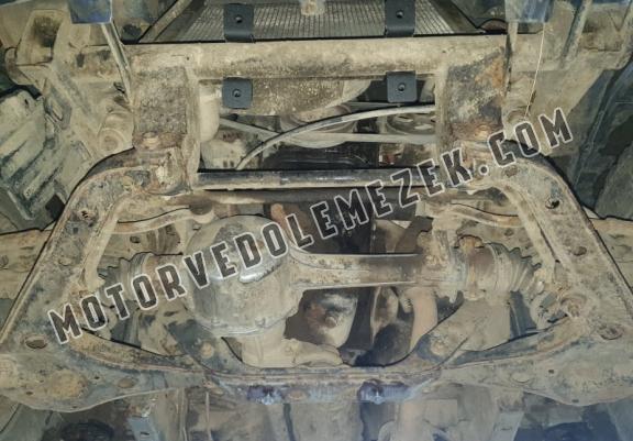 Acél motor, hütő védőlemez Suzuki X90