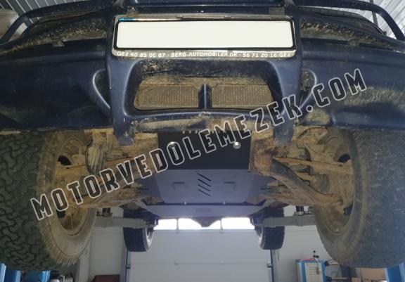 Acél motor, hütő védőlemez Suzuki X90