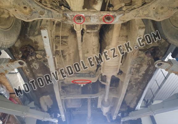 Acél kapcsolószekrény védőlemez Suzuki X90