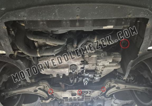 Acél motor, sebbeségváltó, hütő, első lökhárító védőlemez Seat Alhambra