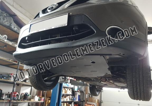 Acél motor, sebbeségváltó, hütő, első lökhárító védőlemez Nissan Qashqai J11