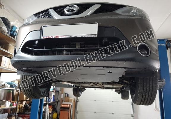 Acél motor, sebbeségváltó, hütő, első lökhárító védőlemez Nissan Qashqai J11