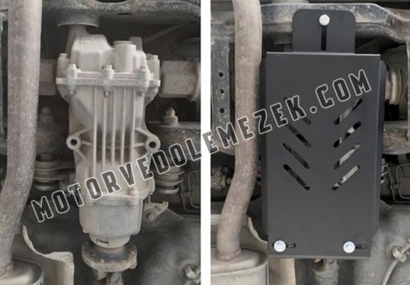 Acél hátsó differenciálmű védőlemez - Dacia Duster 4x4