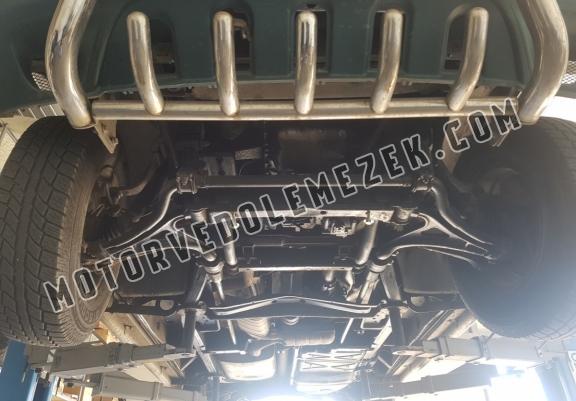 Steel gearbox skid plate for Mercedes ML W163