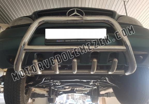 Steel gearbox skid plate for Mercedes ML W163