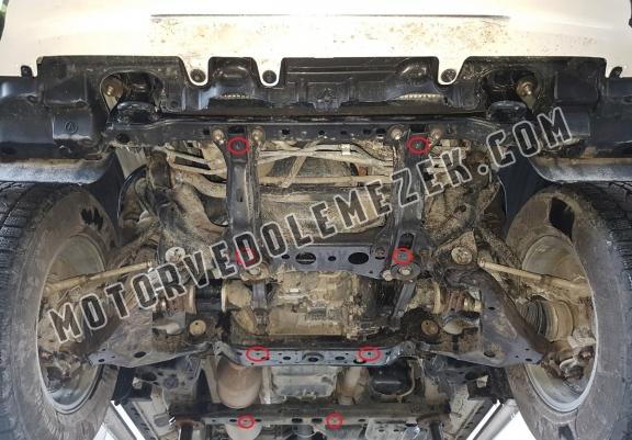 Steel radiator skid plate for Toyota Hilux Invincible