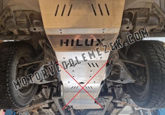 Aluminum radiator skid plate for Toyota Hilux Invincible