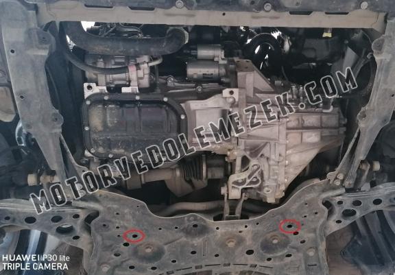 Steel skid plate for Toyota Prius