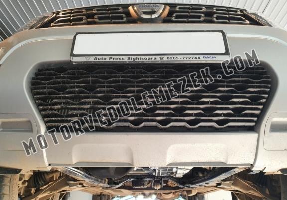 Aluminium motor, kapcsolószekrény védőlemez Dacia Duster