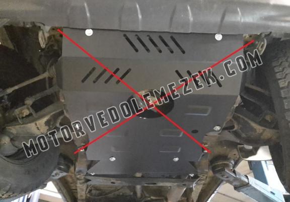 Steel gearbox skid plate for Daihatsu Terios