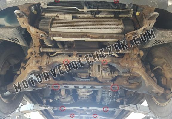 Steel gearbox skid plate for Kia Sorento