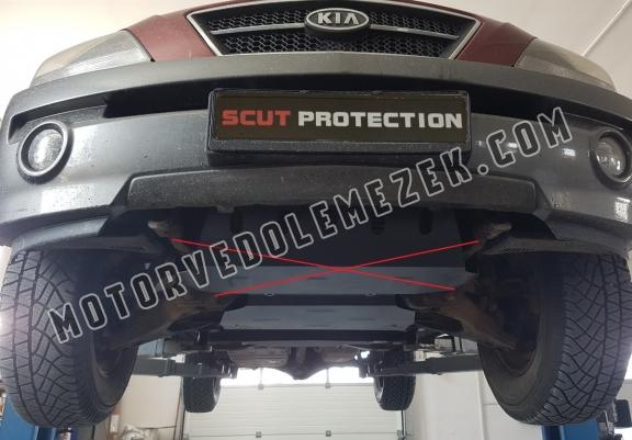 Steel gearbox skid plate for Kia Sorento