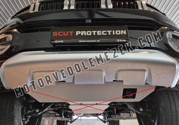 Aluminum transfer case skid plate for Baic Beijing BJ60