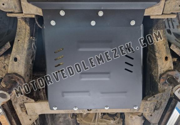 Steel gearbox skid plate for Nissan Navara D40