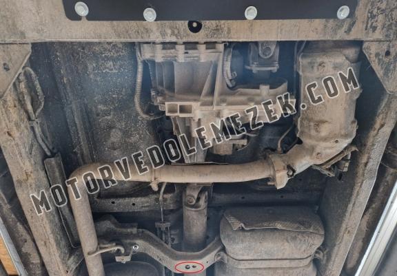 Steel gearbox skid plate for Nissan Navara D40