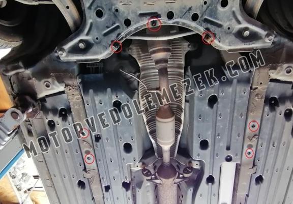 Steel catalytic converter plate/cat lock for  Toyota Corolla Verso