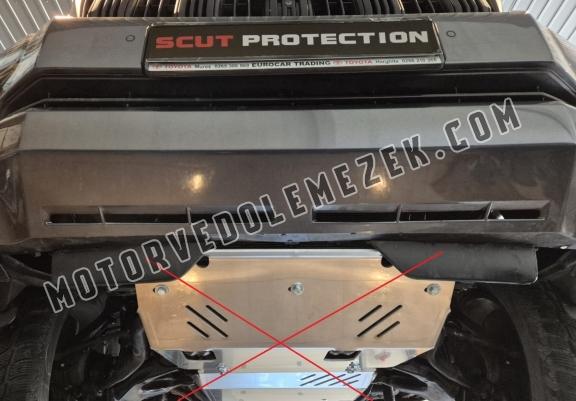 Aluminum gearbox skid plate for Lexus GX