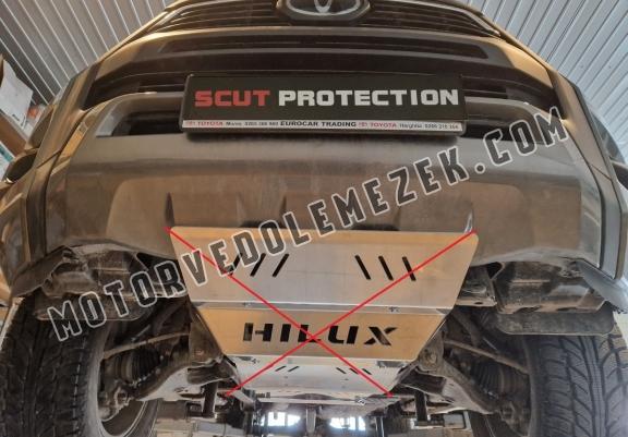 Aluminum gearbox skid plate for Toyota Hilux Invincible
