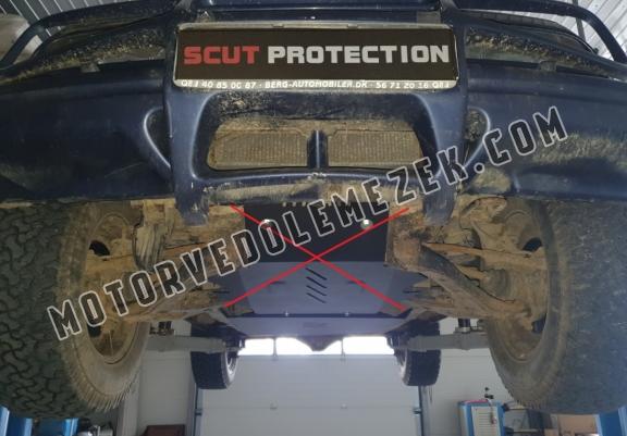 Steel gearbox skid plate for Suzuki X90