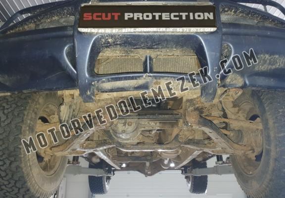 Steel gearbox skid plate for Suzuki X90