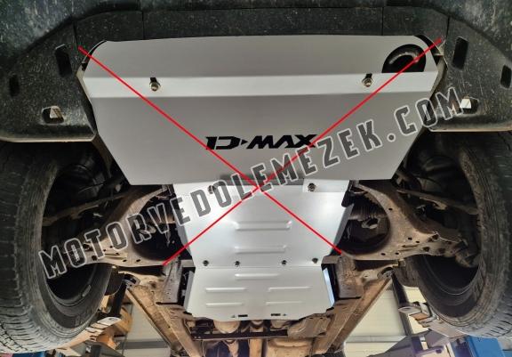 Steel gearbox skid plate for Isuzu D-Max