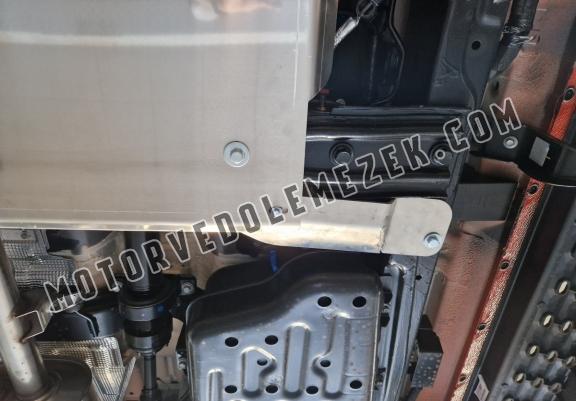 Aluminum fuel filter skid plate for Ford Ranger Raptor