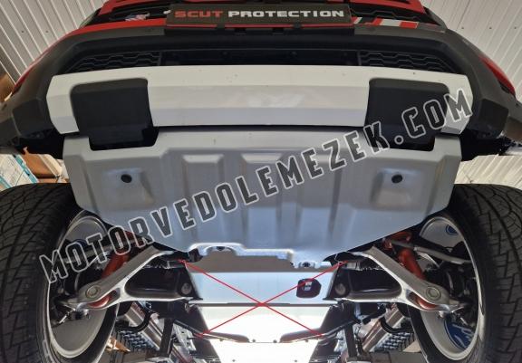 Aluminum transfer case skid plate for Ford Ranger Raptor