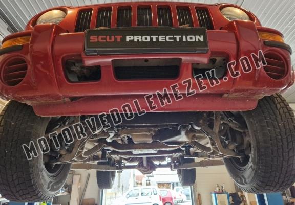 Steel gearbox skid plate for Jeep Cherokee - KJ