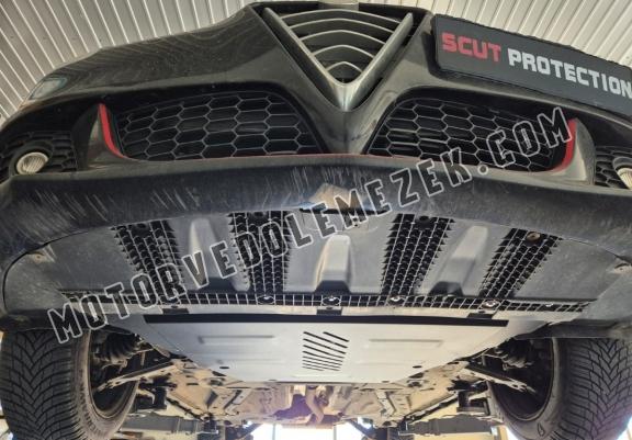 Steel skid plate for Alfa Romeo Giulietta