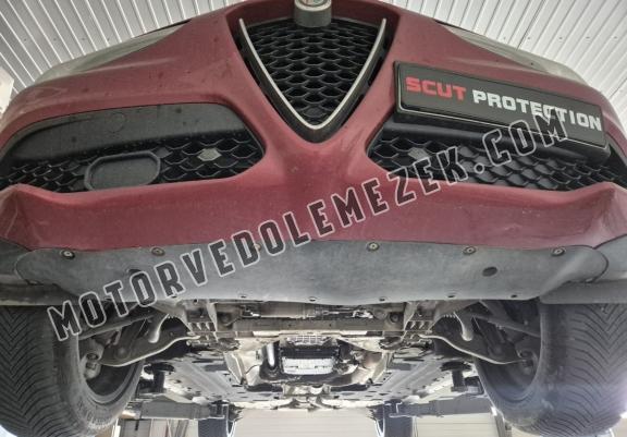 Steel skid plate for Alfa Romeo Stelvio