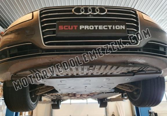 Steel skid plate for Audi A8