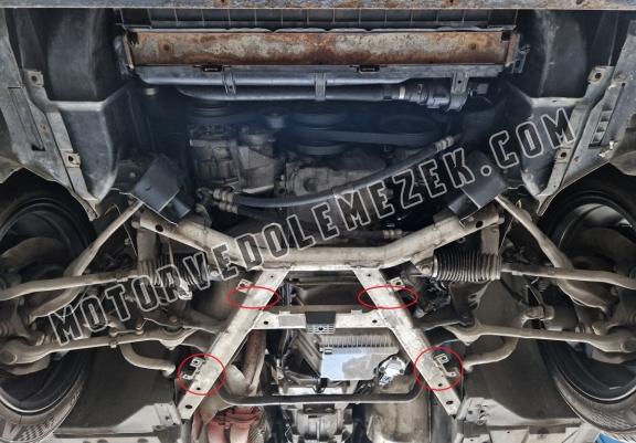 Steel skid plate for BMW Seria5 E39