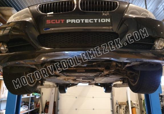 Steel radiator skid plate for BMW seria 3 - E90