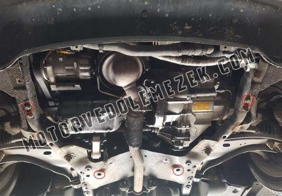 Steel skid plate for the protection of the engine and the gearbox for Mini Cooper R56