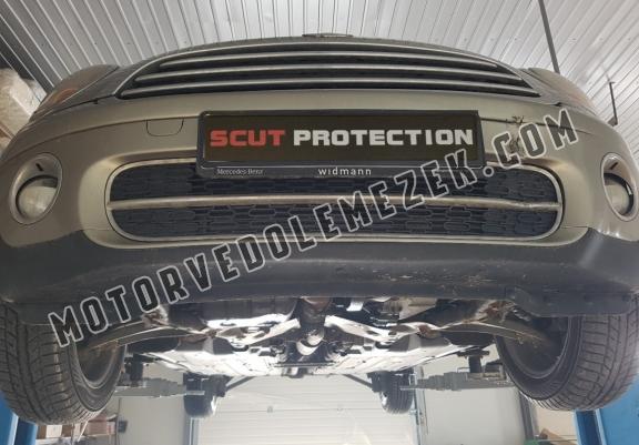 Steel skid plate for the protection of the engine and the gearbox for Mini Cooper R56