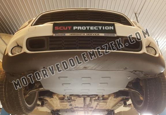 Steel skid plate for the protection of the engine and the gearbox for Mini Countryman R60