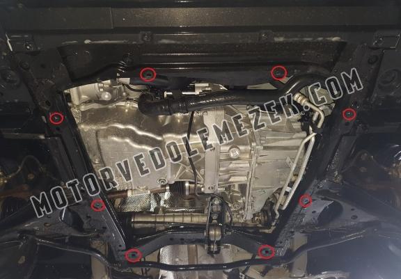 Steel skid plate for Dacia Sandero