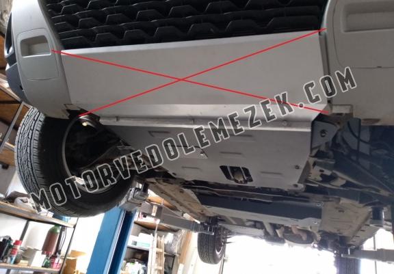 Steel skid plate for Dacia Duster