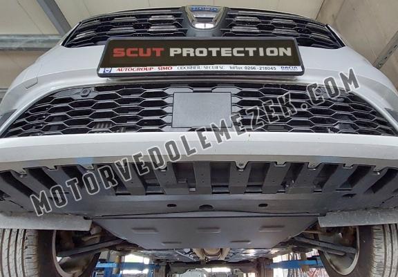 Steel skid plate for Dacia Logan
