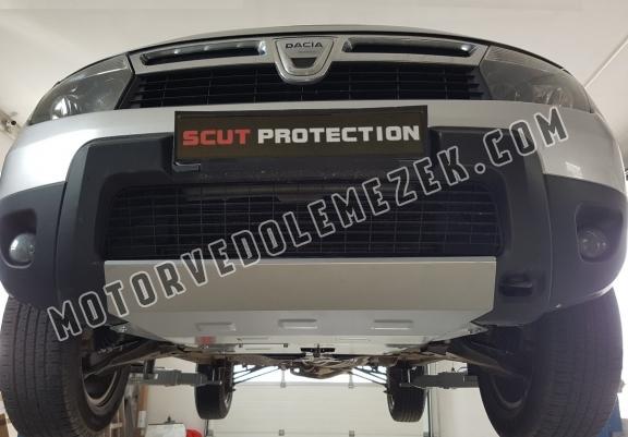 Acél motor, sebességváltó, hűtő, első lökhárító védőlemez Dacia Duster - 2,5 mm