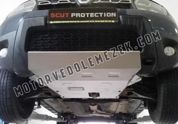 Acél motor, sebességváltó, hűtő, első lökhárító védőlemez Dacia Duster - 2,5 mm