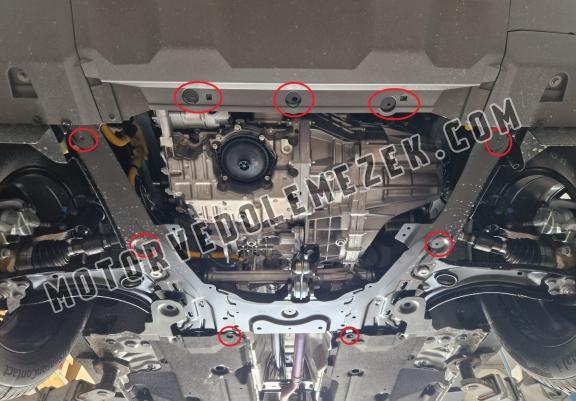 Steel skid plate for Dacia Duster - 4x2