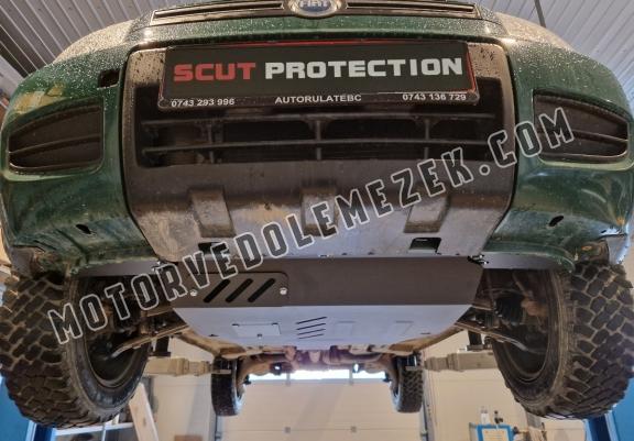 Steel skid plate for Fiat Panda 4x4