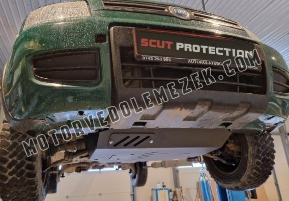 Steel skid plate for Fiat Panda 4x4