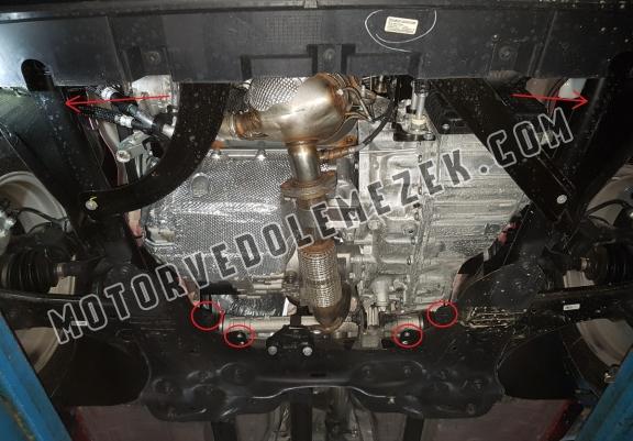 Steel skid plate for Jeep Renegade