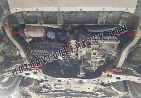 Acél motor, kapcsolószekrény védőlemez Ford Kuga