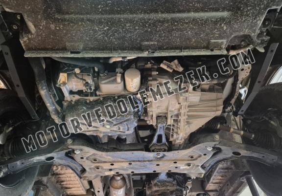 Steel skid plate for the protection of the engine and the gearbox for Ford Transit Custom - FWD