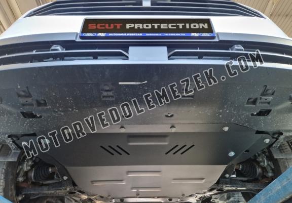 Galvanized steel skid plate for Ford Transit Custom