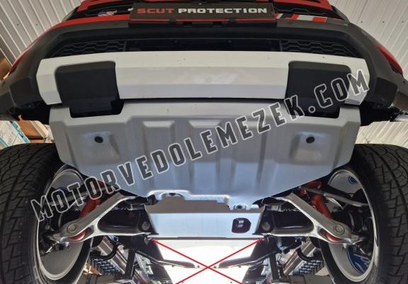 Aluminum skid plate for Ford Ranger Raptor