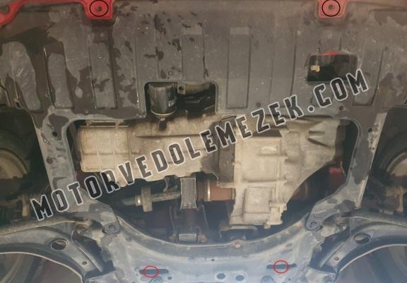 Steel skid plate for Honda Jazz